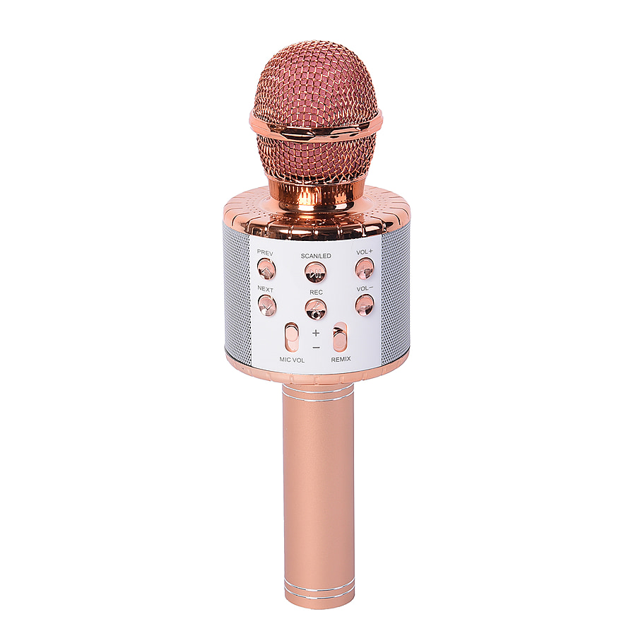 Wireless Bluetooth Karaoke Microphone - Pink