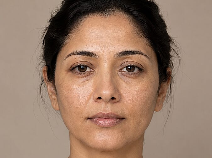 Skin concerns before LED therapy
