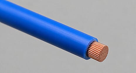 Wire cutting function — clean flush cut on electrical wire