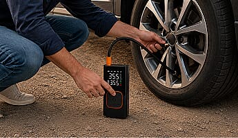 Cars and Vans tyre inflation