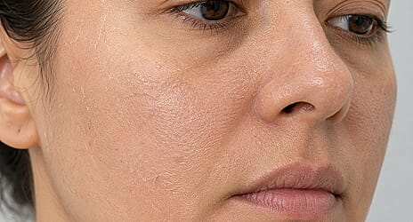 Dull, dehydrated skin lacking radiance