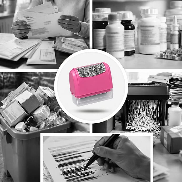 Personal data exposed on letters and parcels