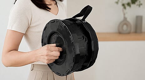 Step 1 — Twist the Smart Seat open