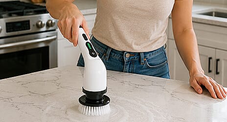 Kitchen surface cleaning