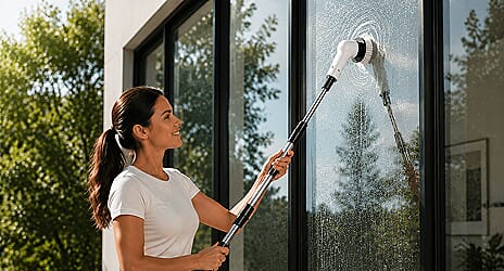 Window and glass cleaning