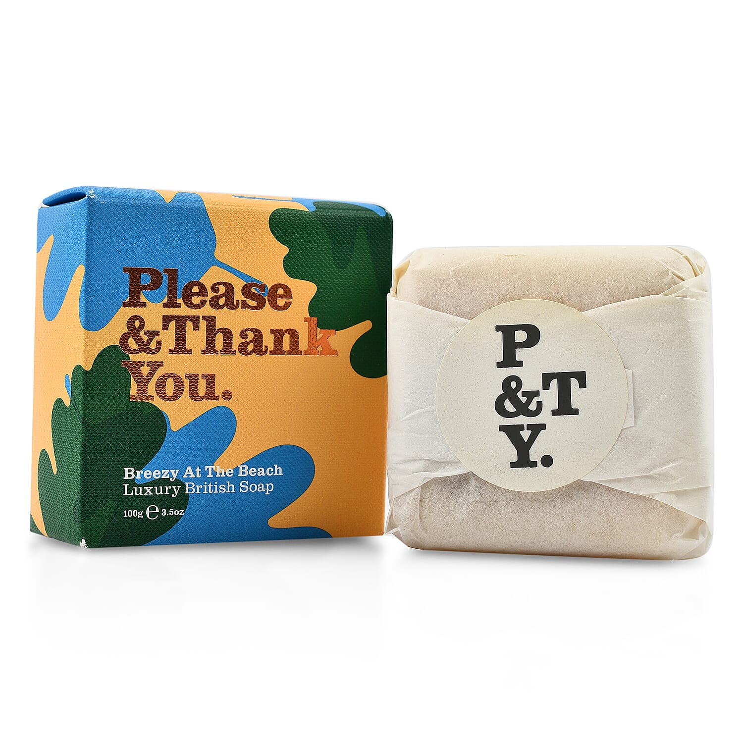 Set of 3 Please and Thank You Soap - Breezy, Green, Lemon