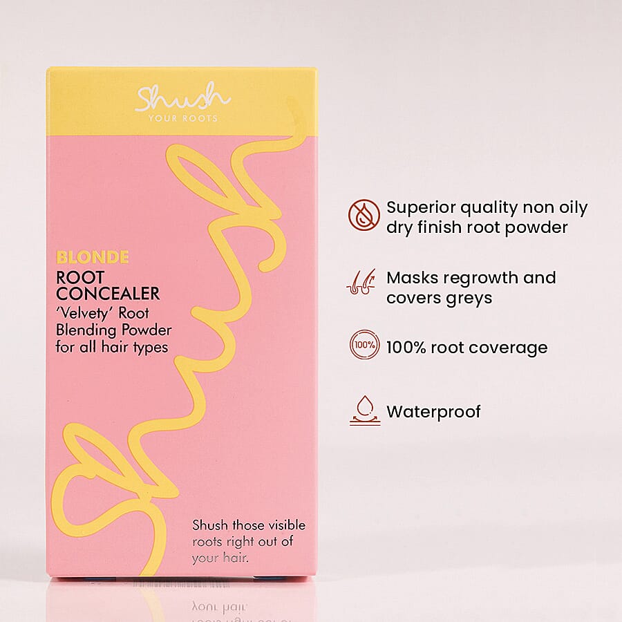 Set of 4 SHUSH- Root Concealer - Blonde (3G)