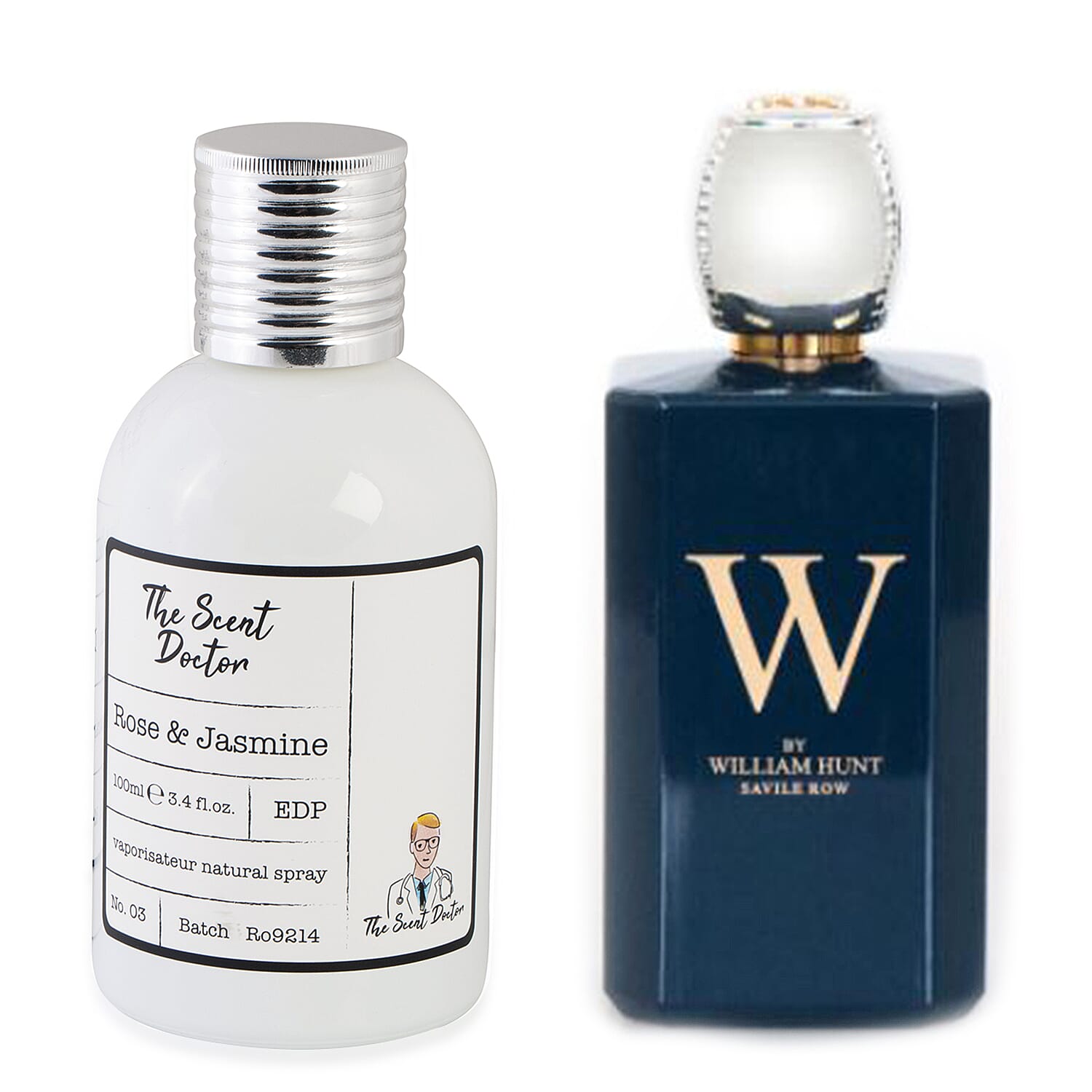 Deal of the Day - W By William Hunt EDT - 100ml & The Scent Doctor- Rose & Jasmine EDP - 100ml