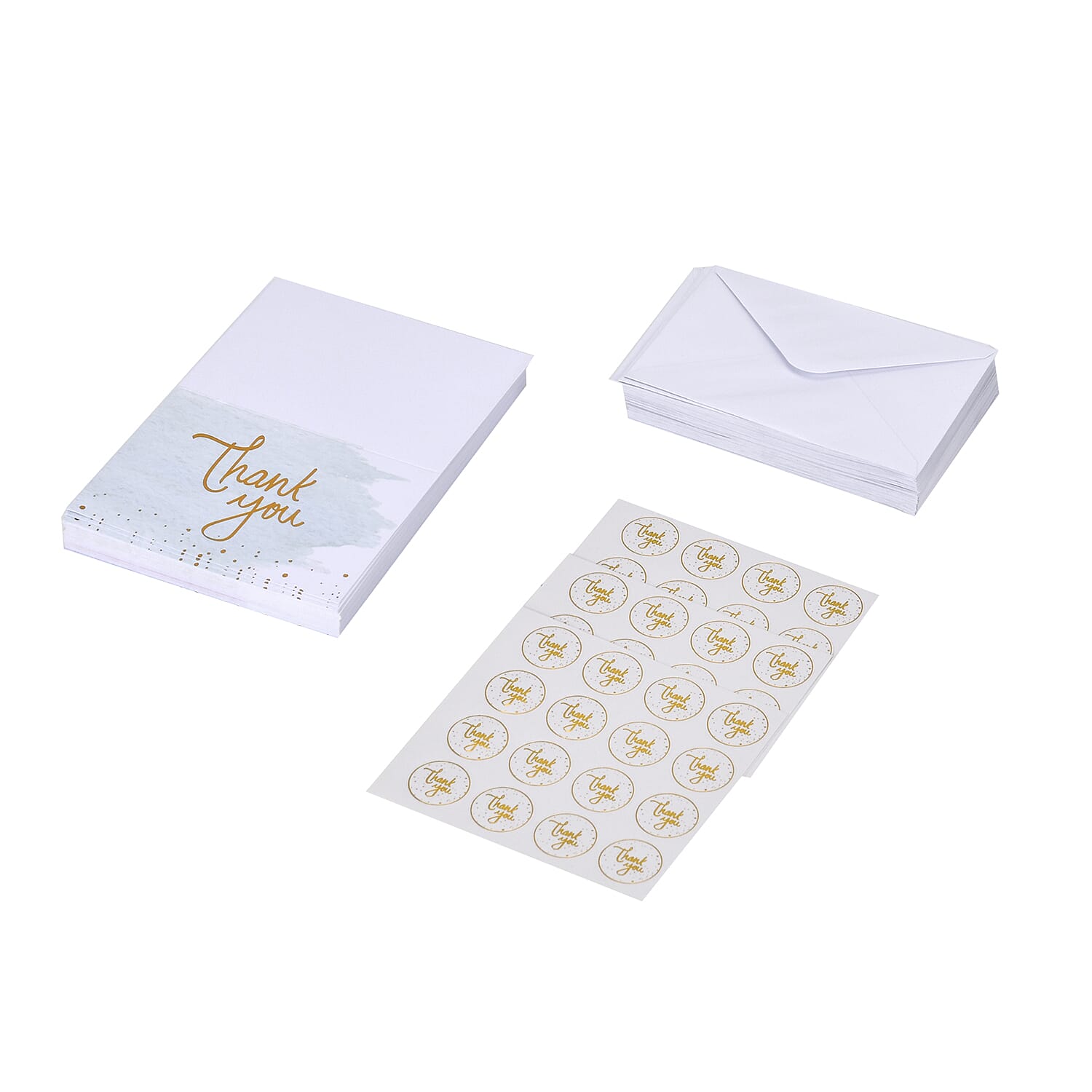 Set of 98 Pieces Thank You Card - Multi