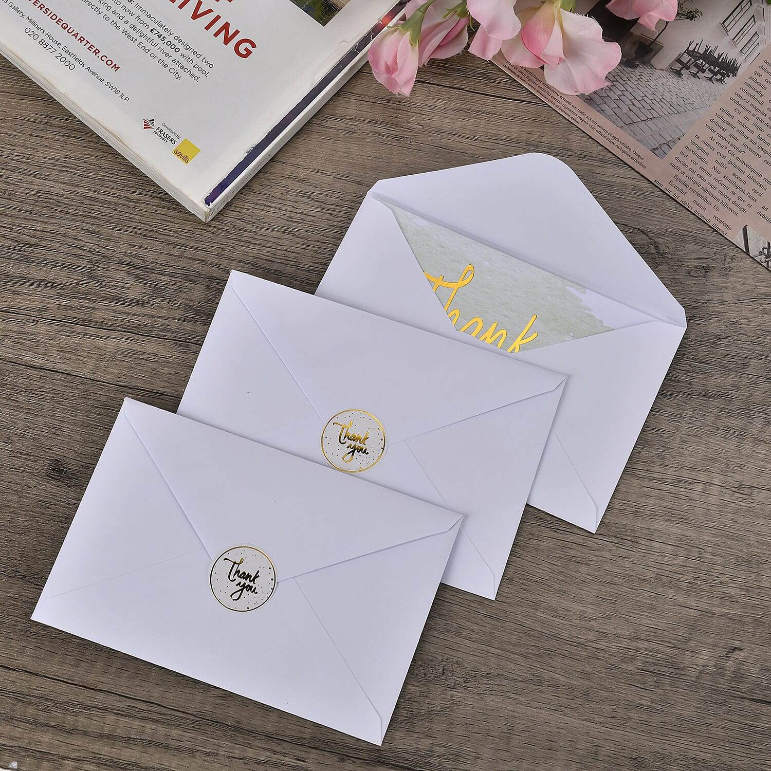 Set of 98 Pieces Thank You Card - Multi