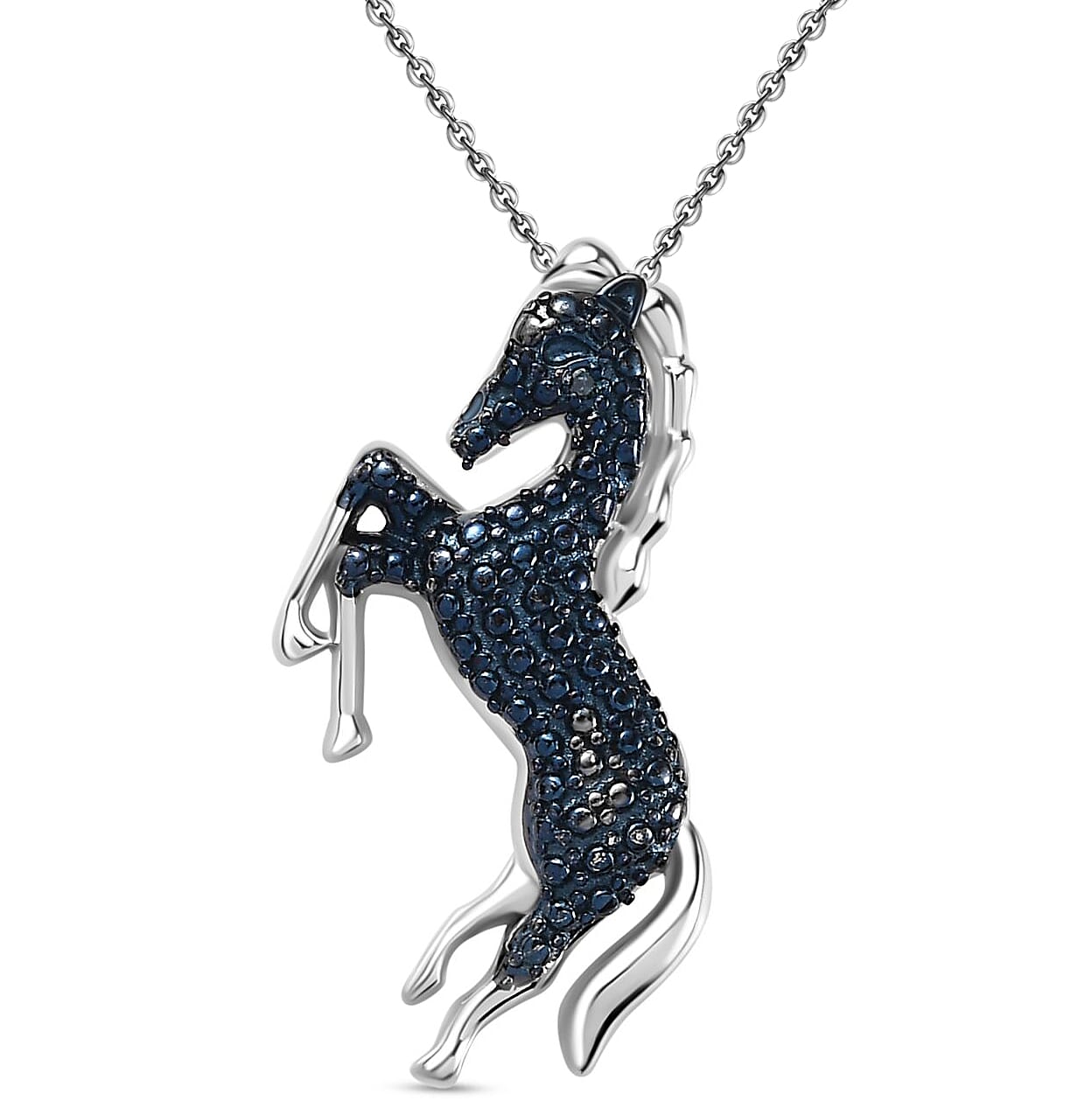 Close Out Deal - Diamond Cut Chain and Horse Pendant