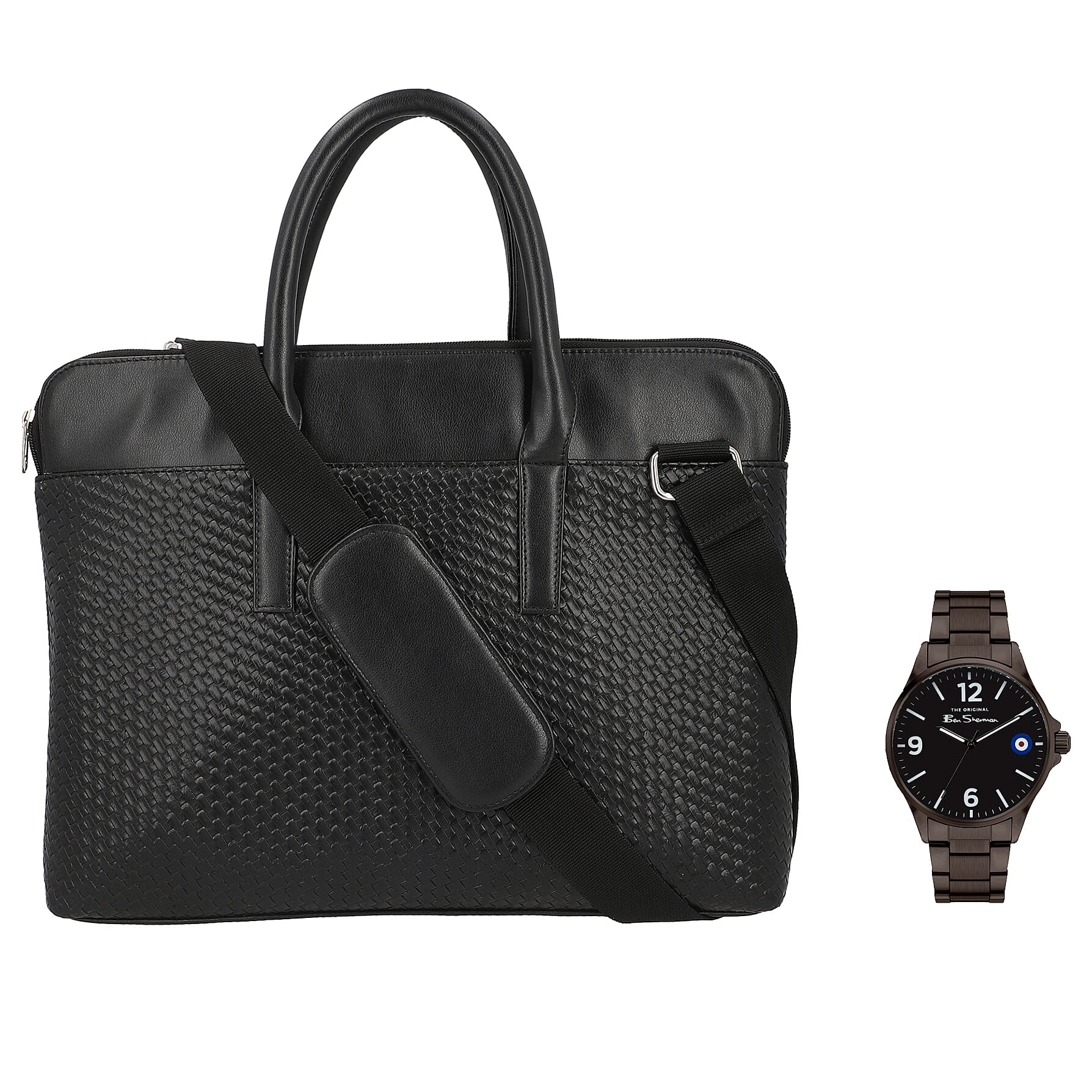 One Time Deal - Ben Sherman Watch and La Marey Laptop Bag