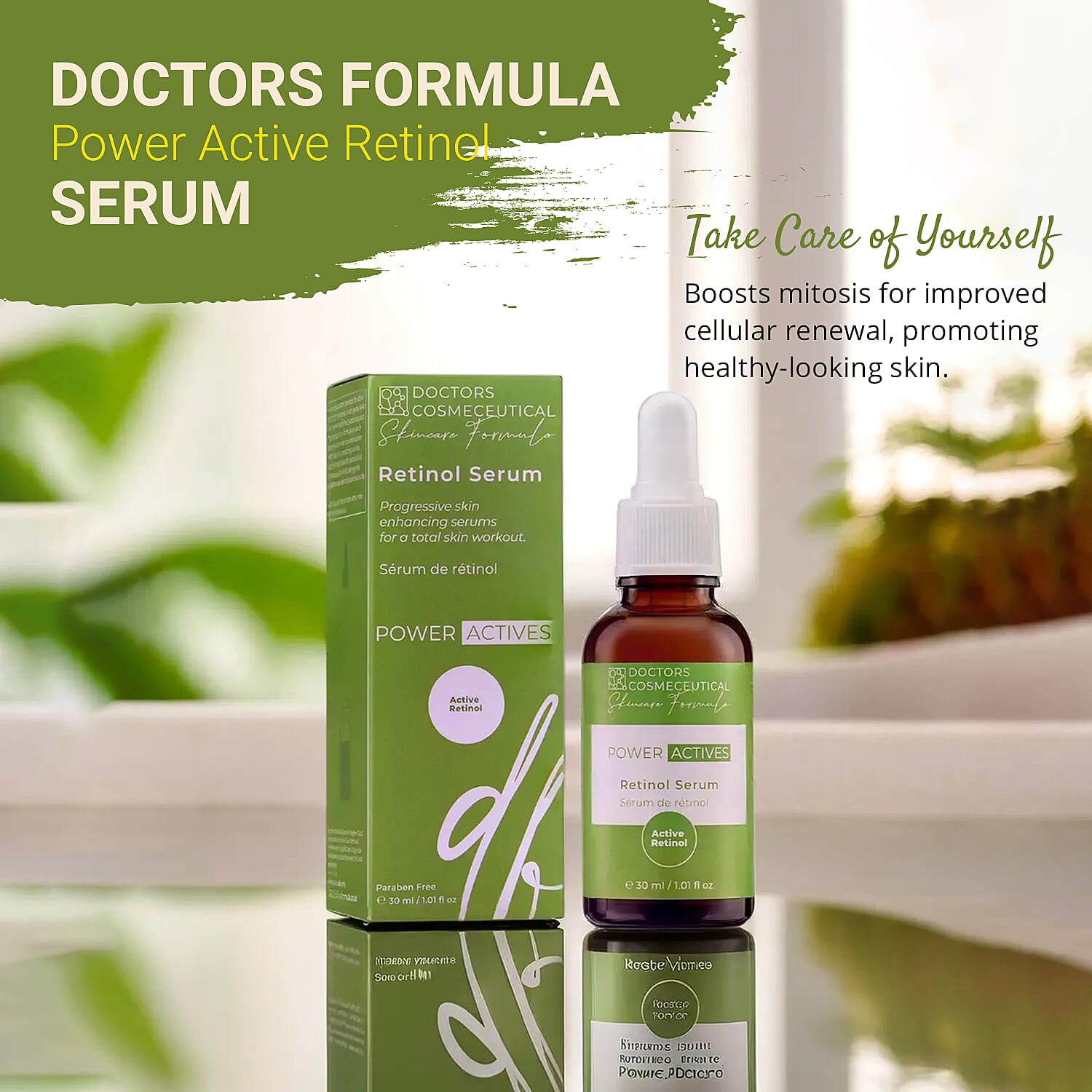 Doctors Formula Time Reverse Serum & Power Active Retinol Serum