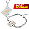 Holy Bible Openable Pendant With Chain and Presentation Gift Box (30inch + Slider)