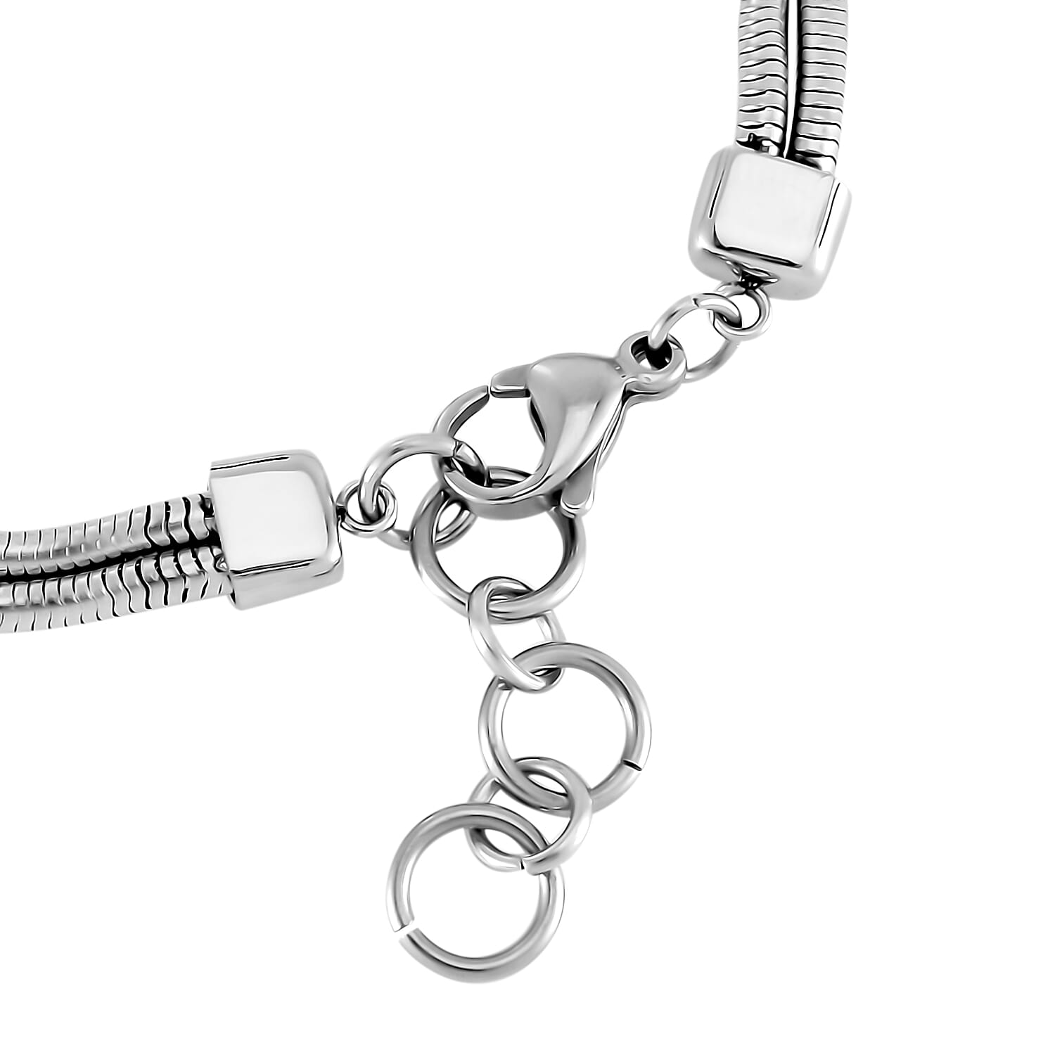 Holy Bible Openable Pendant With Chain and Presentation Gift Box (30inch - Slider) and Bible Book Charms Bracelet (Size - 7.5)