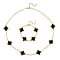 Designer Inspired Closeout- Shell Pearl Necklace ( Size 20) and Bracelet ( Size 7.5) with Extenders