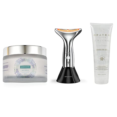 Opatra Pulse Neck Device With FREE Conductive Gel 300ml & FREE Skinformative Neck Armour 100ml