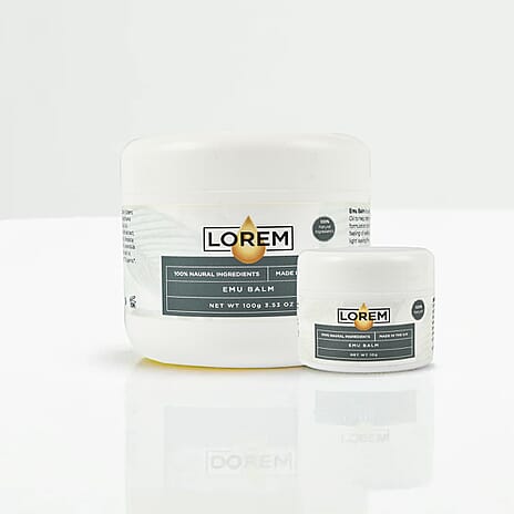 Lorem- Emu Balm (Pain Relief) - 100g and 10g