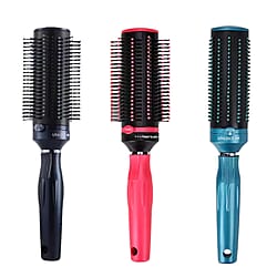 Neomi - Portable Easy Clean Retractable Rotating Hairbrush