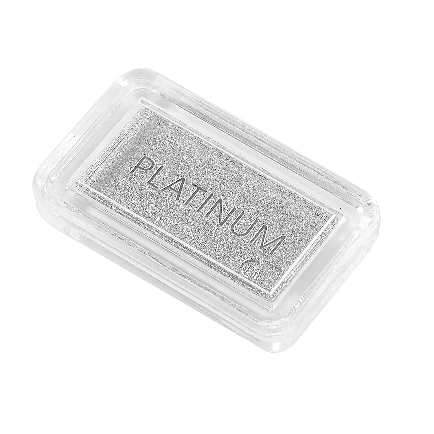 Best Deal on Set of 2 Platinum Bars - 999 Platinum (99.9% Purity) 2 gms