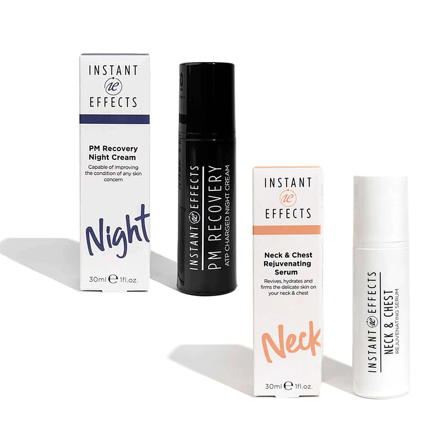 	Instant Effects- PM Recovery Night Cream & Instant Effects - Neck & Chest Rejuvenating Serum 30 ml Duo