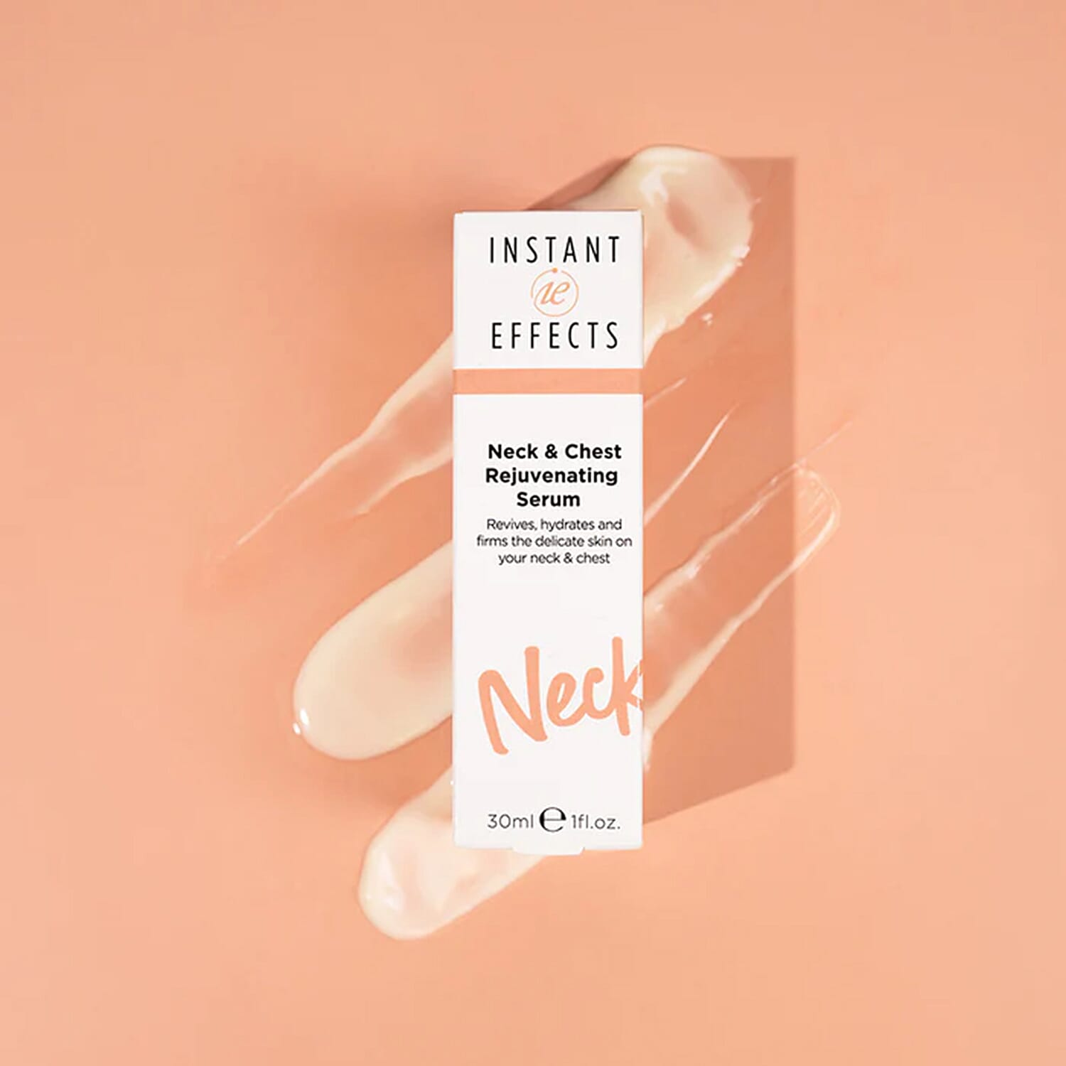 Instant Effects- Neck & Chest Rejuvenating Serum & PM Recovery Night Cream 30ml Duo