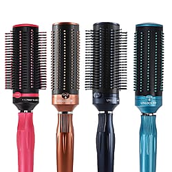 Neomi - Portable Easy Clean Retractable Rotating Hairbrush