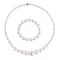 Tahitian Shell Pearl Stretchable Bracelet (Size 7-7.5) and Necklace (Size - 20) With Magnetic Lock