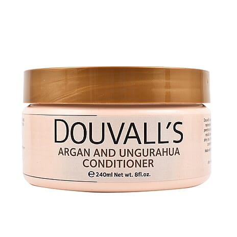 Douvalls Argan Hybrid Cream 100ml Shampoo and 240ml Conditioner Bundle