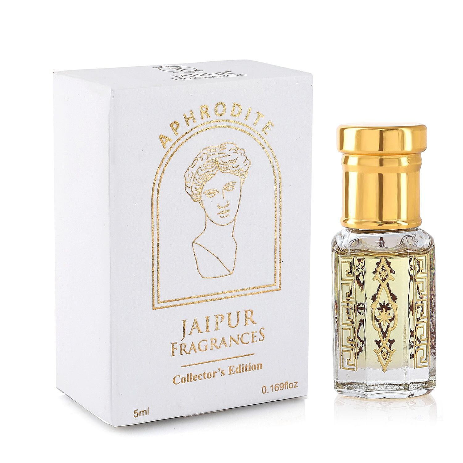 Set of 3 Jaipur Fragrance Greek Goddess Collection - Zephyr, Aphrodite, Calliope - 5mL each