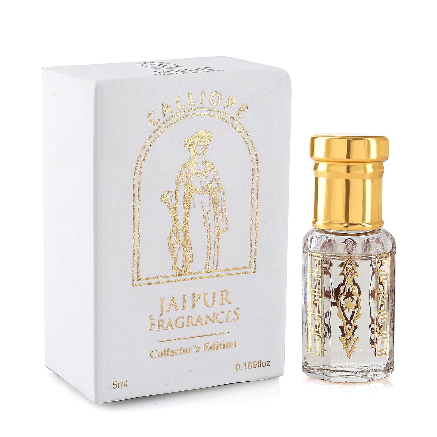 Set of 3 Jaipur Fragrance Greek Goddess Collection - Zephyr, Aphrodite, Calliope - 5mL each