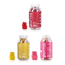 Purna Apple Cider Vinegar Sugar-Free Gummies - With The Mother, Natural & Vegan, Weight Loss Support for Men & Women (60 Gummies- 2 Months Supply)