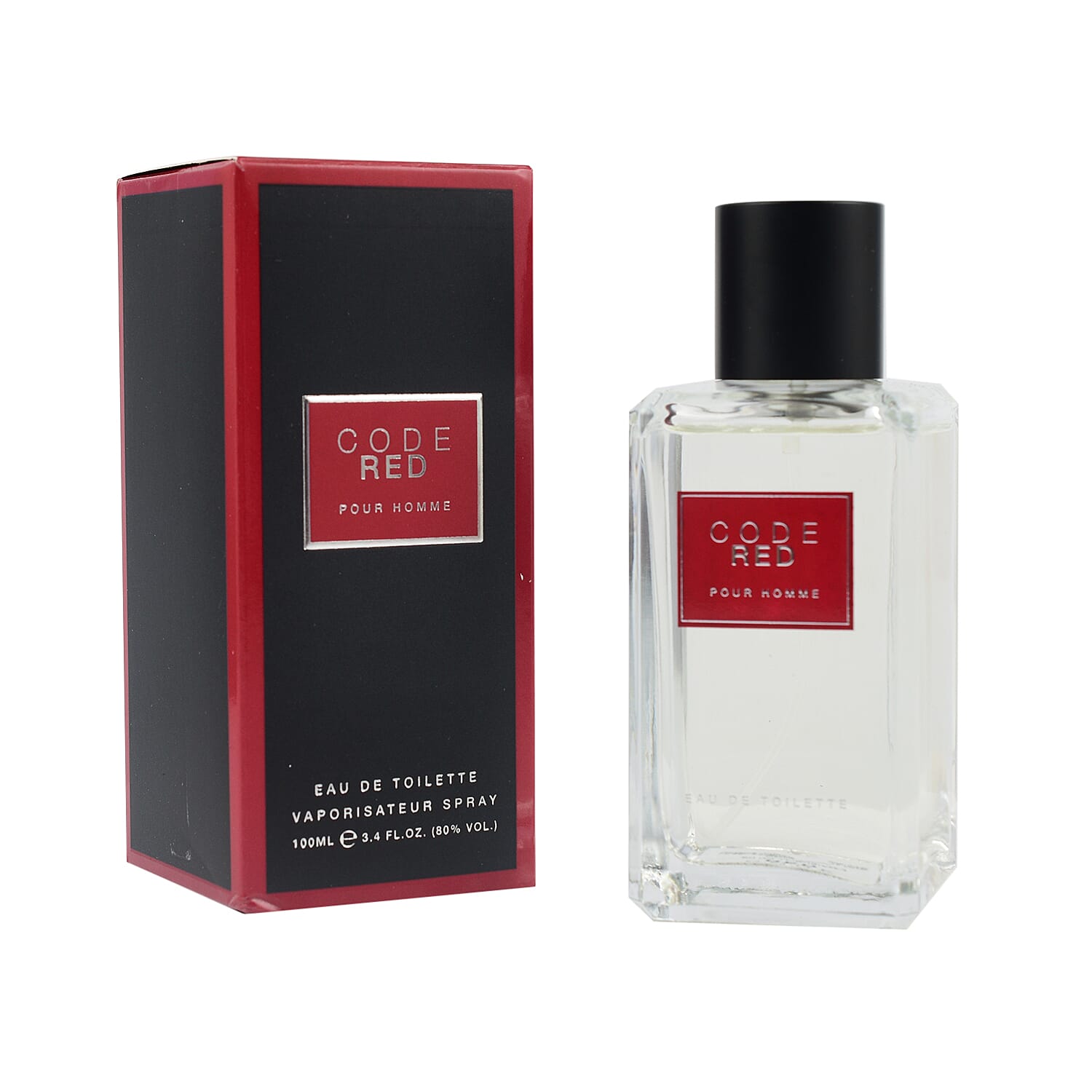 Value Buy - Code Black, Blue and Red Bundle- Code Black- Pour Homme Eau De Toilette - 100ml