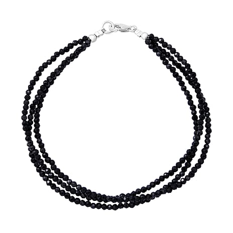 Black Spinel Necklace and Bracelet