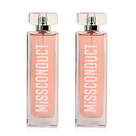 Pack of 2 Missconduct- Eau De Parfum - 100ml Each