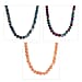 Close Out Deal - Multi Colour Austrian Crystal Necklace (Size - 20-2 Ext) in Silver Tone