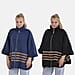Tamsy Winter Poncho with Zip Detail