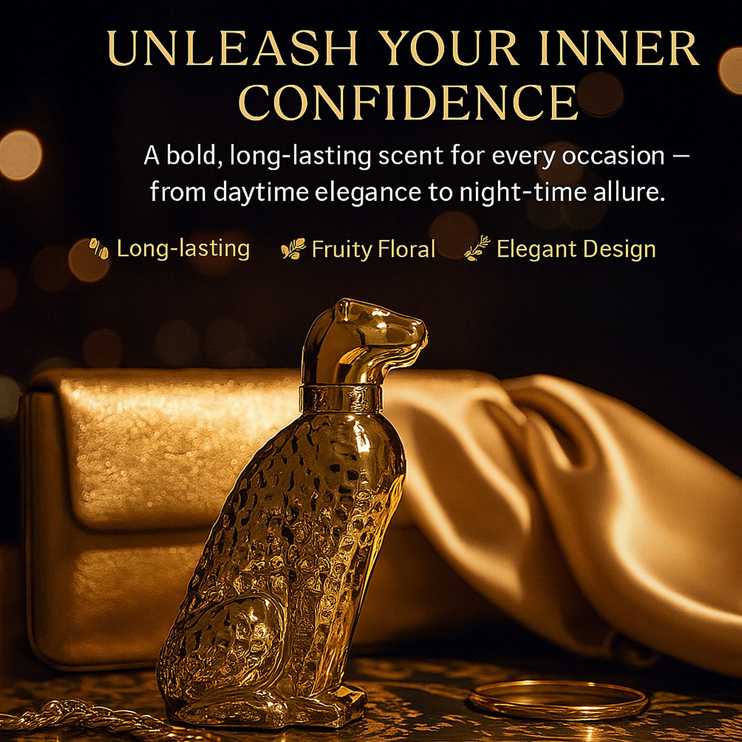 Laurelle Gold and Black Leopard EDP 100mL each