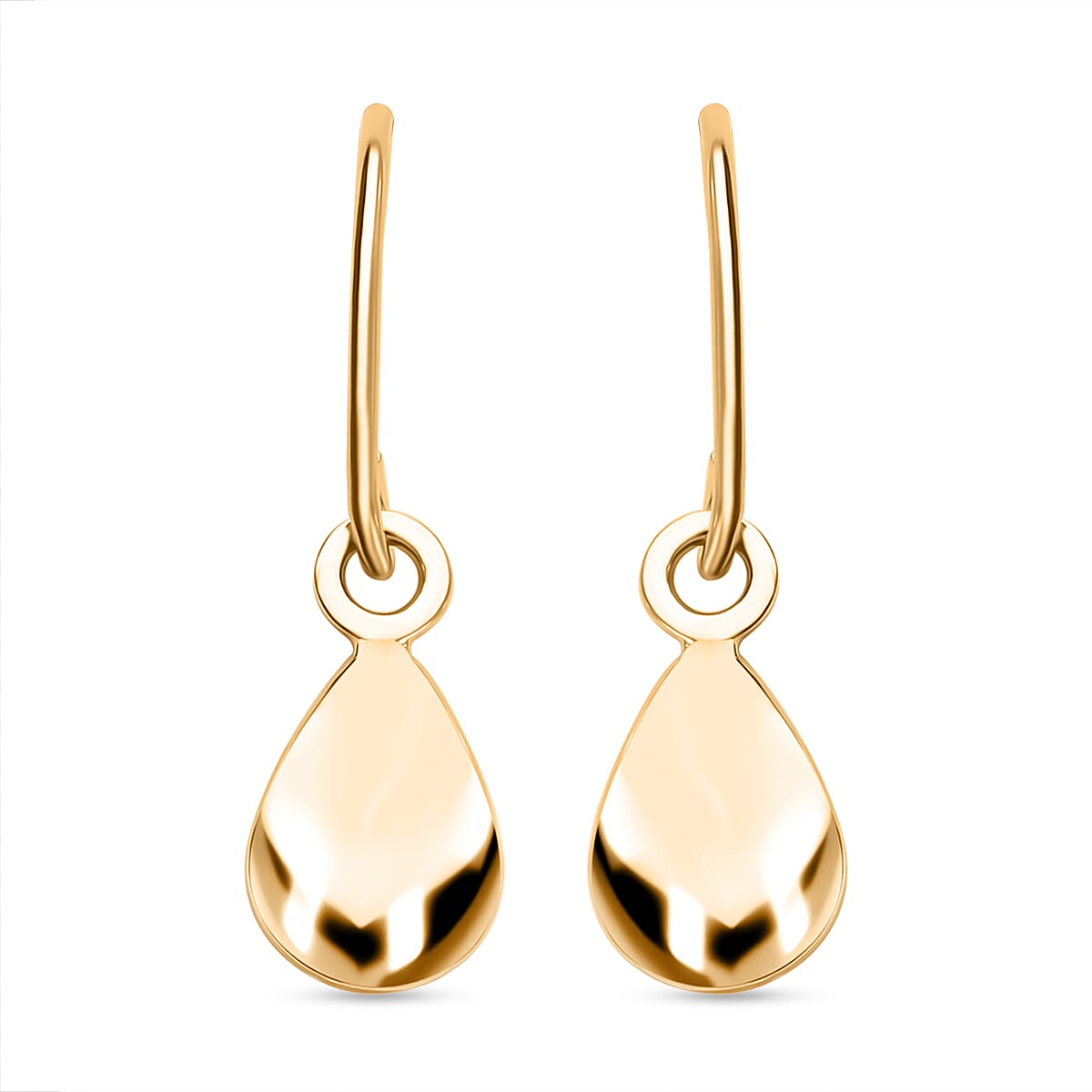 Mega Gold Bundle - 24K Gold Heart Pendant - 9K Gold Necklace & 9K Drop Earrings Bundle