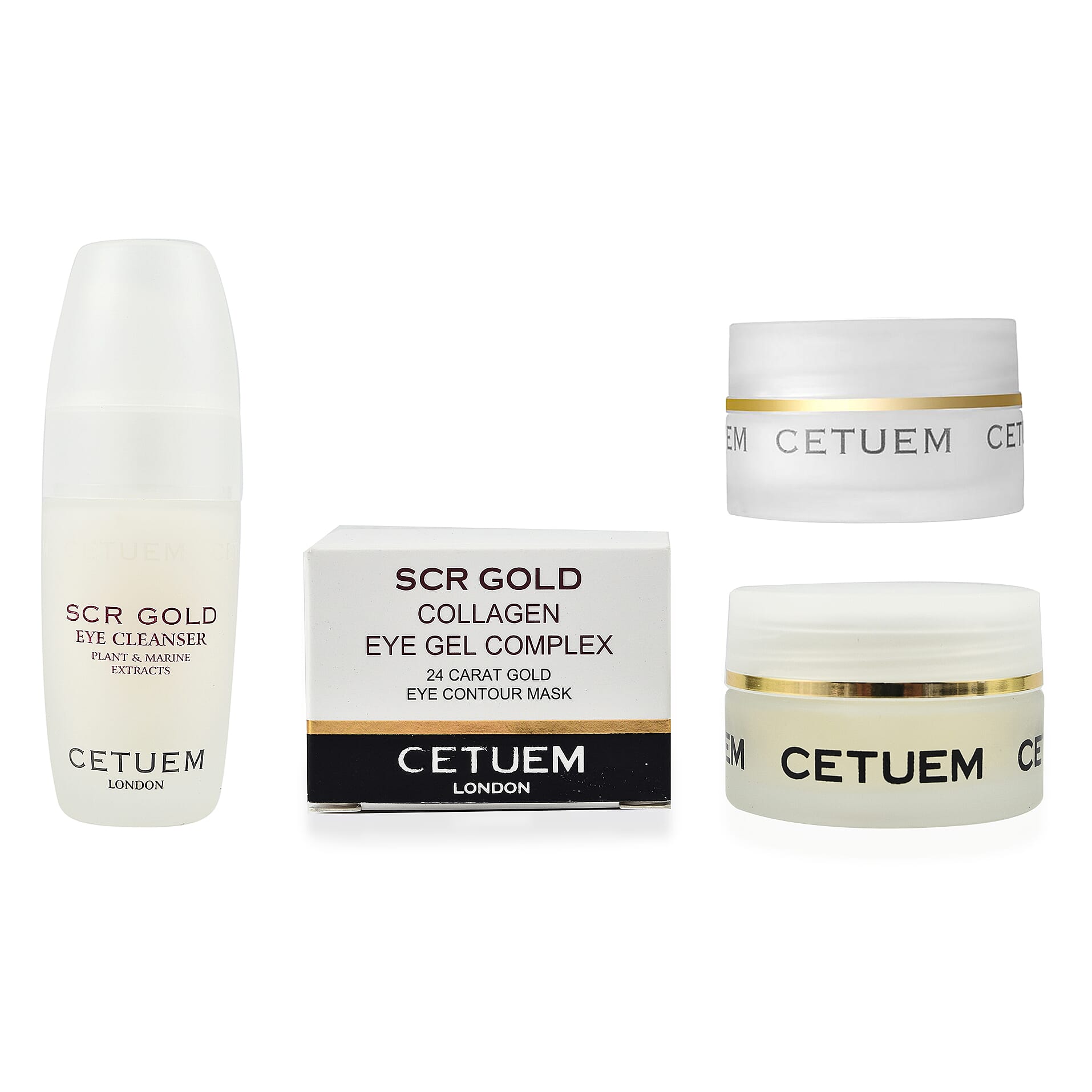 Cetuem - Oxygen Eye Cream, Collagen Eye Gel & Brow Strengthner