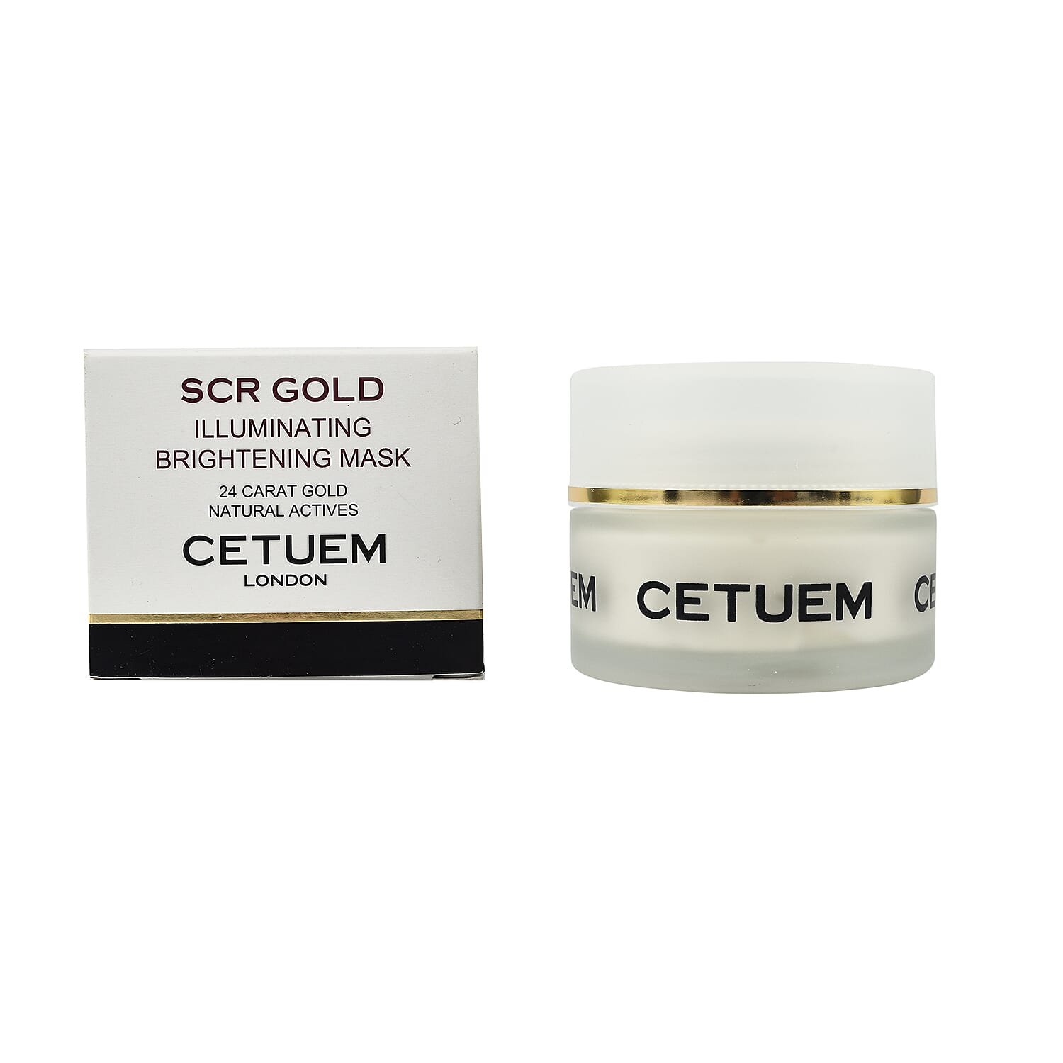 Cetuem Set of Exfoliating Gel & SCR Gold Illuminating Mask