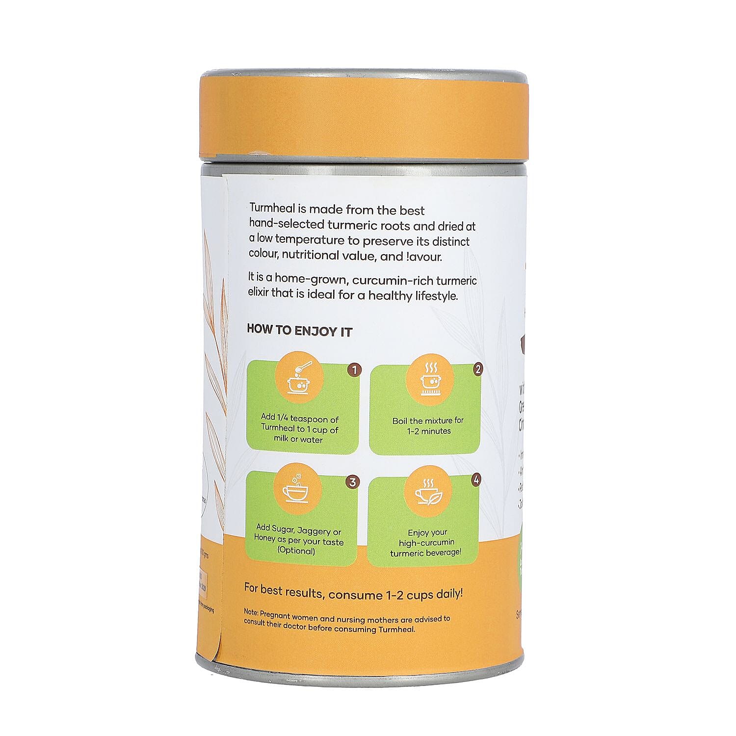 Set of 3 - Turmheal with Black Pepper, Green Cardamom and Cinnamon - 100 Gms