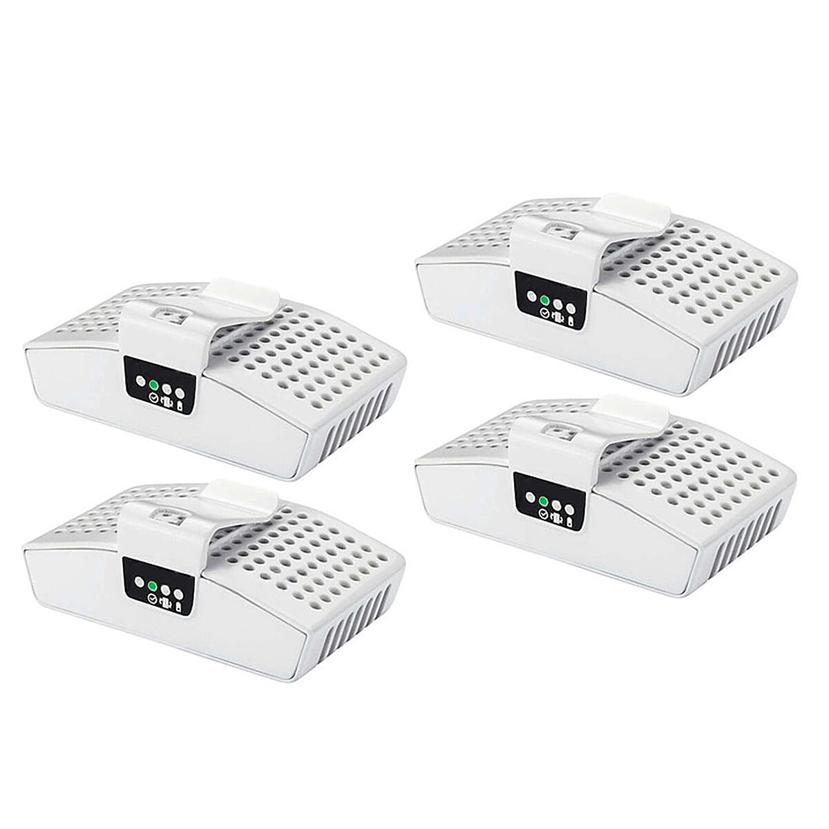 3 x WPRO Fridge Purifier & Air Filter - Better Air Quality for Ultimate Fridge Freshness - Combats Fish, Cheese and More, Keeping Food Fresher for Longer.