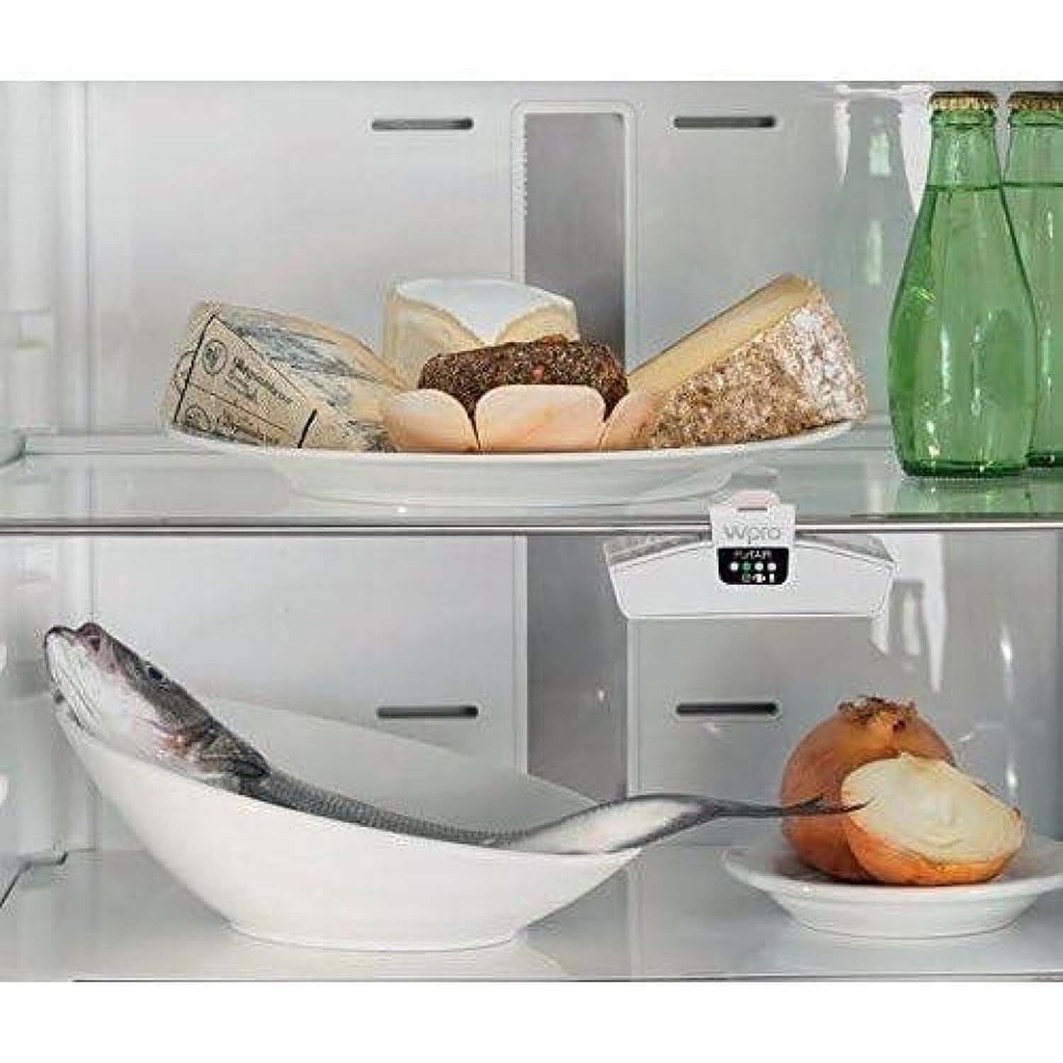 3 x WPRO Fridge Purifier & Air Filter - Better Air Quality for Ultimate Fridge Freshness - Combats Fish, Cheese and More, Keeping Food Fresher for Longer.