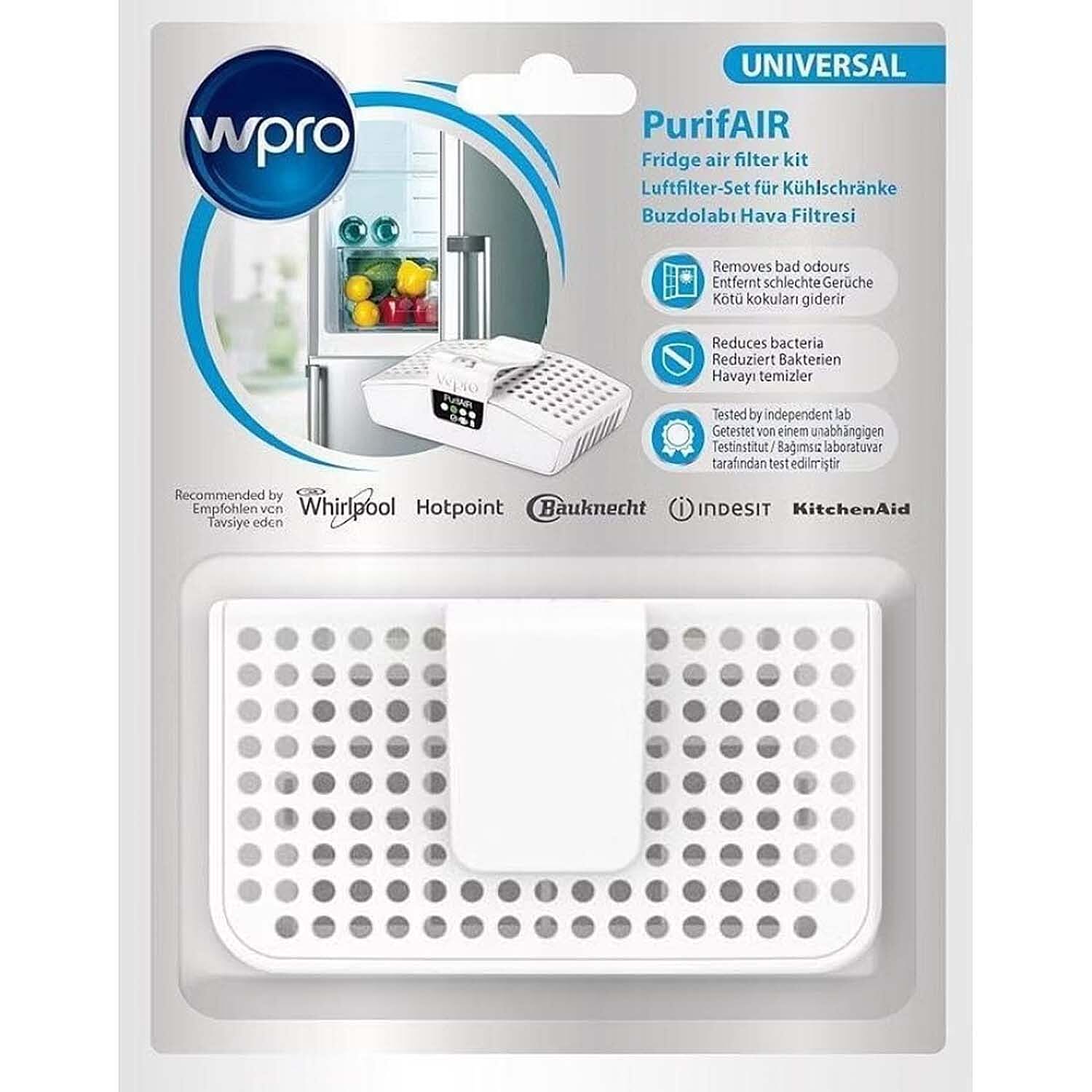3 x WPRO Fridge Purifier & Air Filter - Better Air Quality for Ultimate Fridge Freshness - Combats Fish, Cheese and More, Keeping Food Fresher for Longer.
