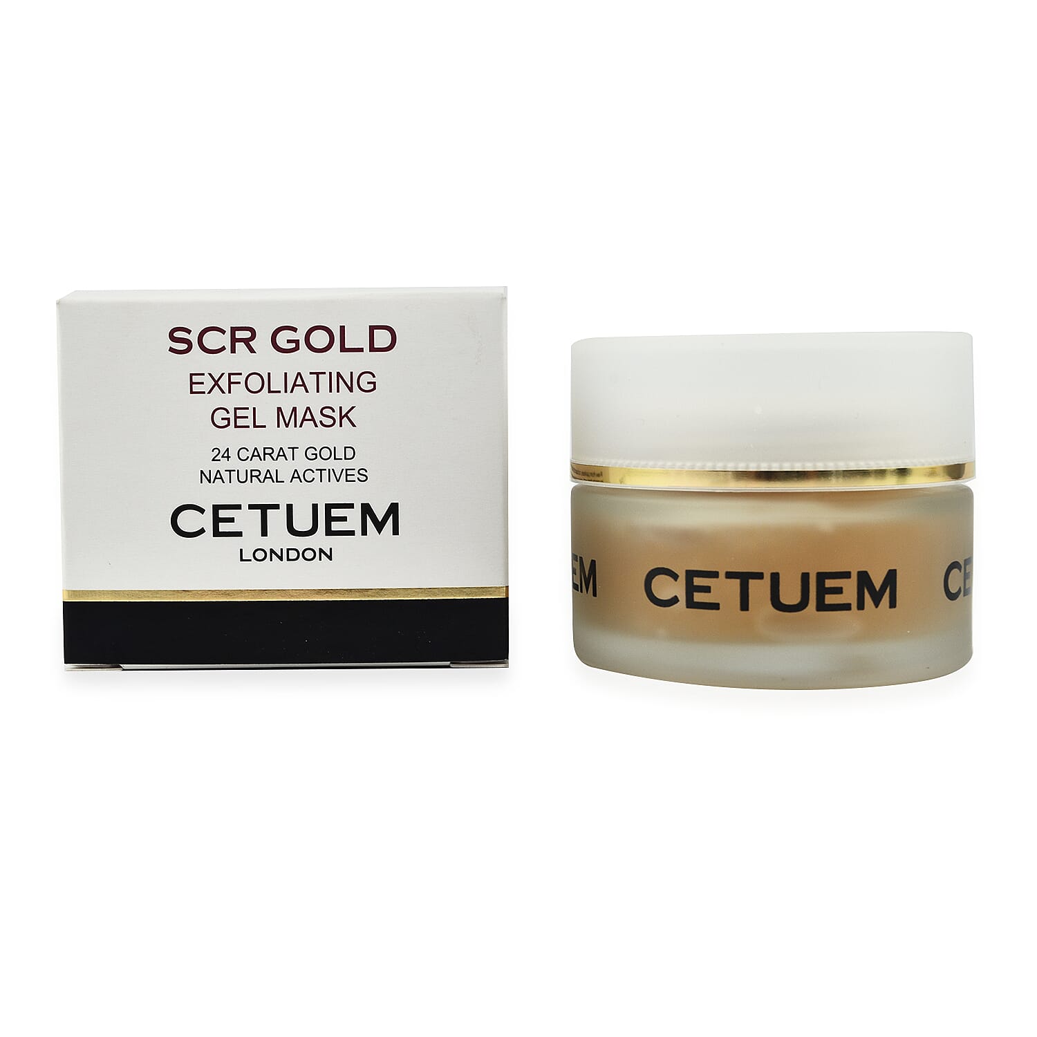 Ceteum - Exfoliating Gel Mask & SCR Gold Illuminating Mask