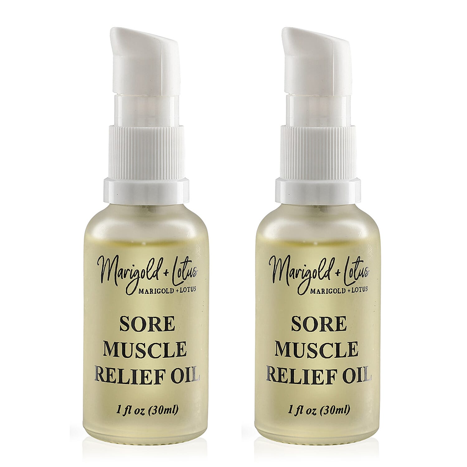 Marigold & Lotus Comfort Duo - Sore muscle Relief oil 30ml