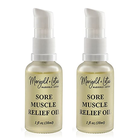 Marigold & Lotus Comfort Duo - Sore muscle Relief oil 30ml