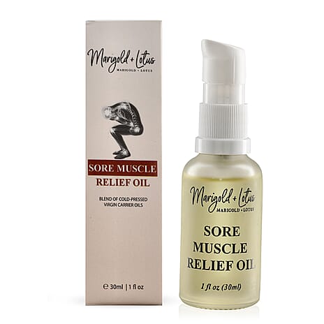 Marigold & Lotus Comfort Duo - Sore muscle Relief oil 30ml