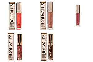 Douvallis Colour Drip - Lip and Cheek Colour Oils in French Nude, Pink, Rouge Noir, Some Like It Hot and Enchanted Spice